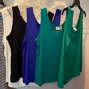 Microfiber tank tops